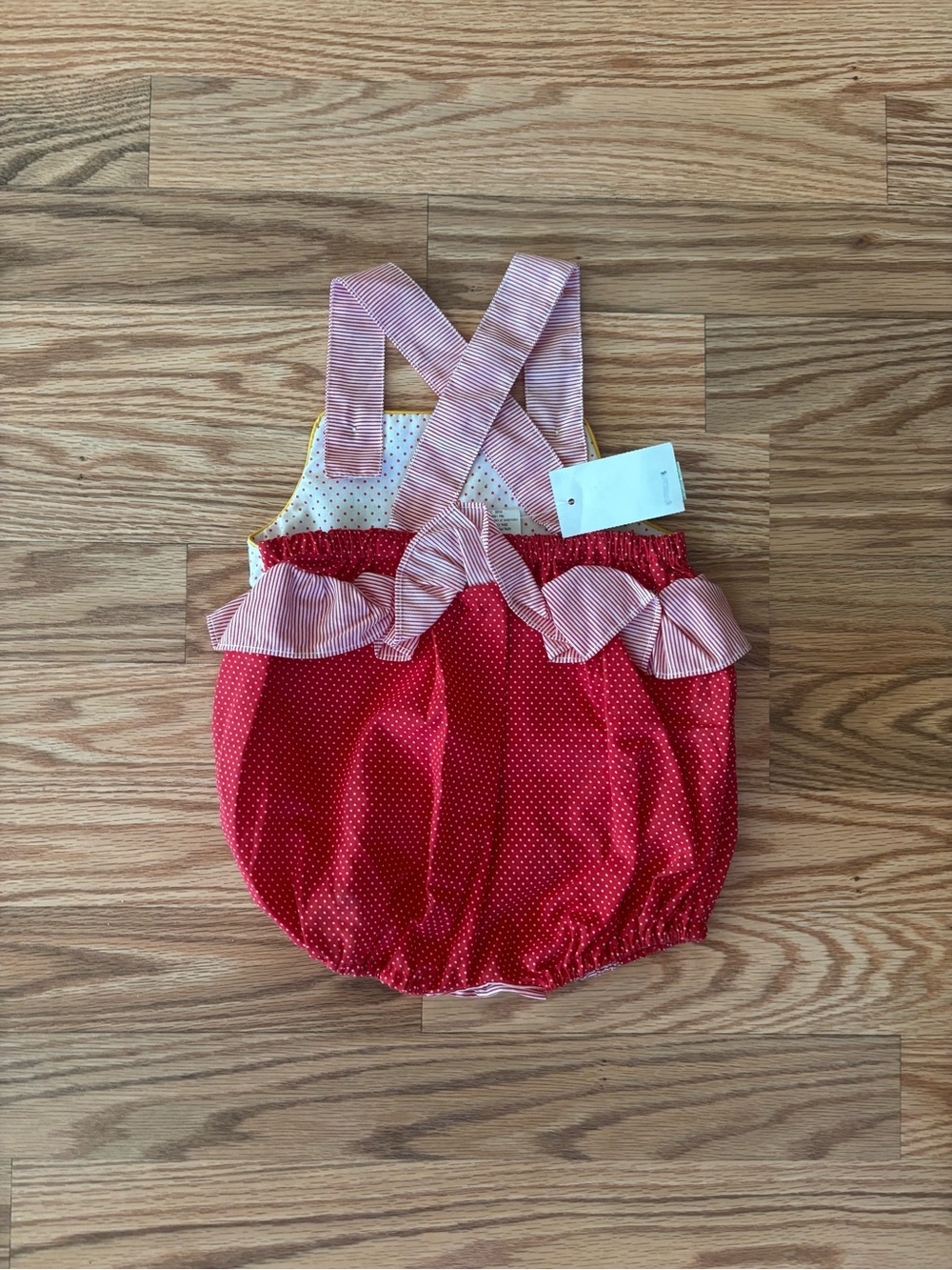 vintage cuties by Judy bubble romper NWT size 3-6 months - Picture 2 of 5